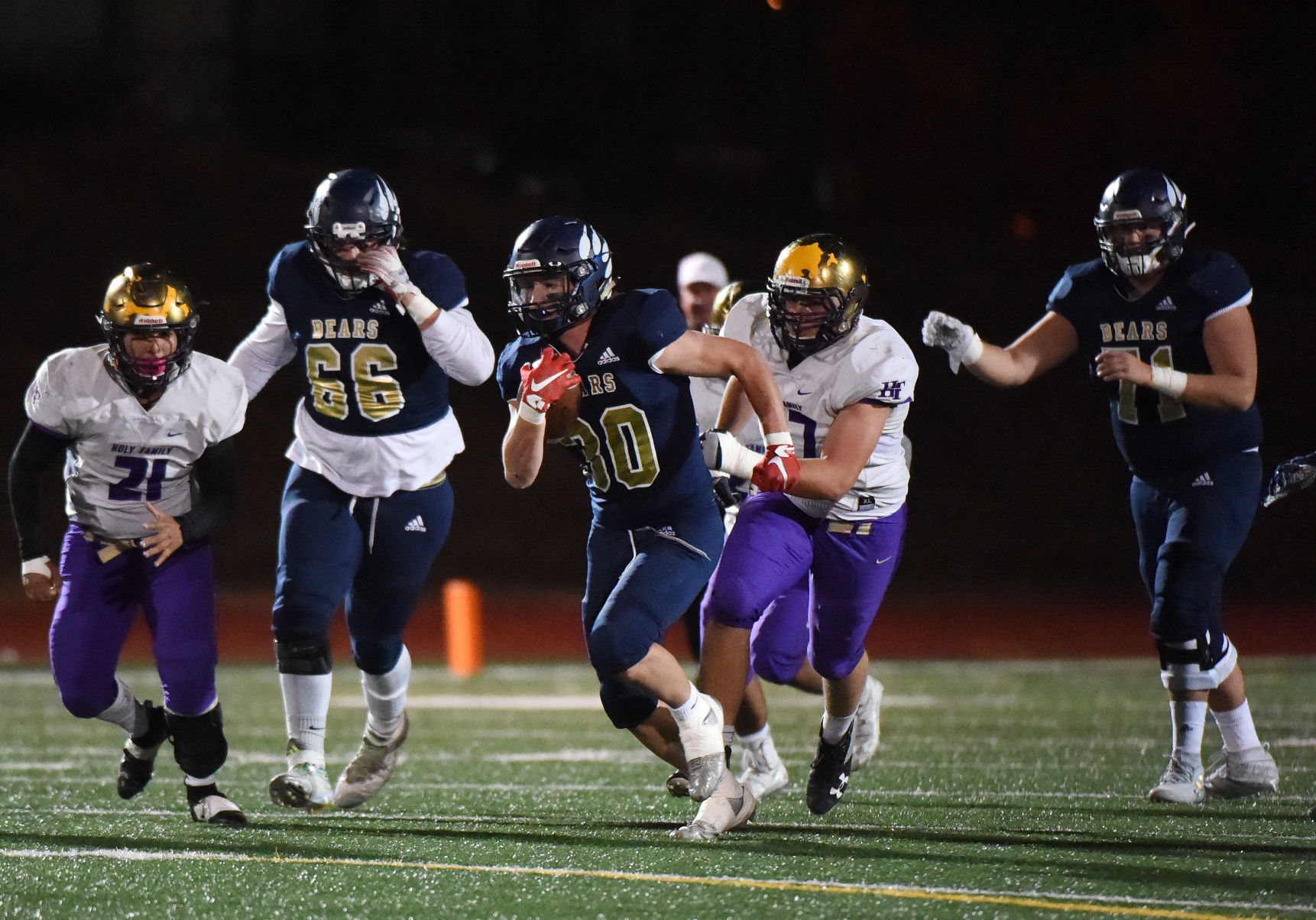PHOTOS: Palmer Ridge Bears (63) Holy Family Tigers (7)